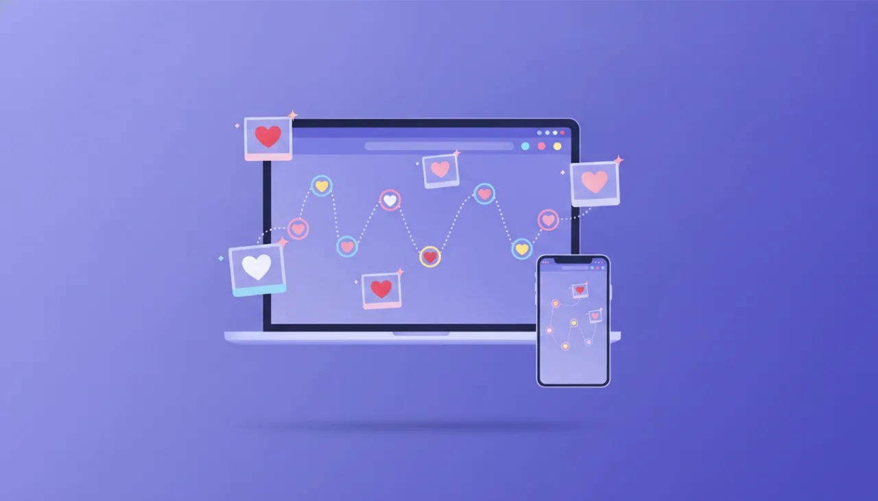 Trang kỷ niệm ngày yêu là gì? Cách kể chuyện tình yêu bằng một trang web