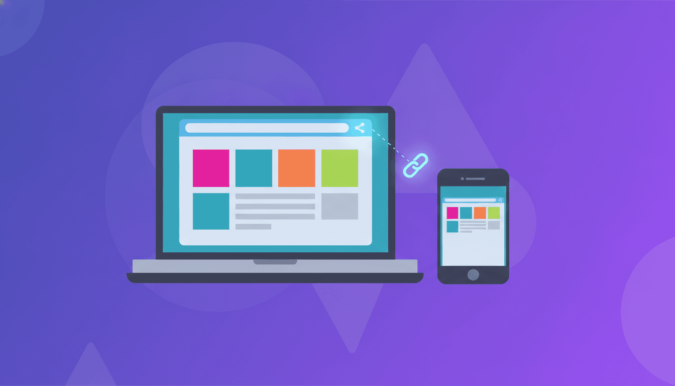 Xuất bản portfolio online, có link riêng chia sẻ khách hàng, nhà tuyển dụng