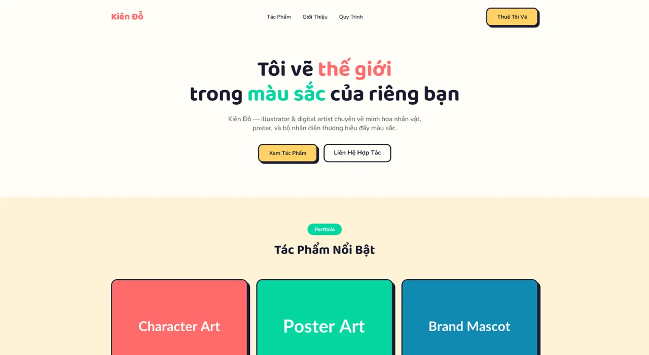 Portfolio Họa Sĩ Minh Họa / Digital Artist