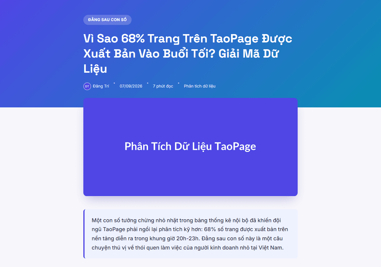 Bài Viết Phân Tích Đằng Sau Con Số
